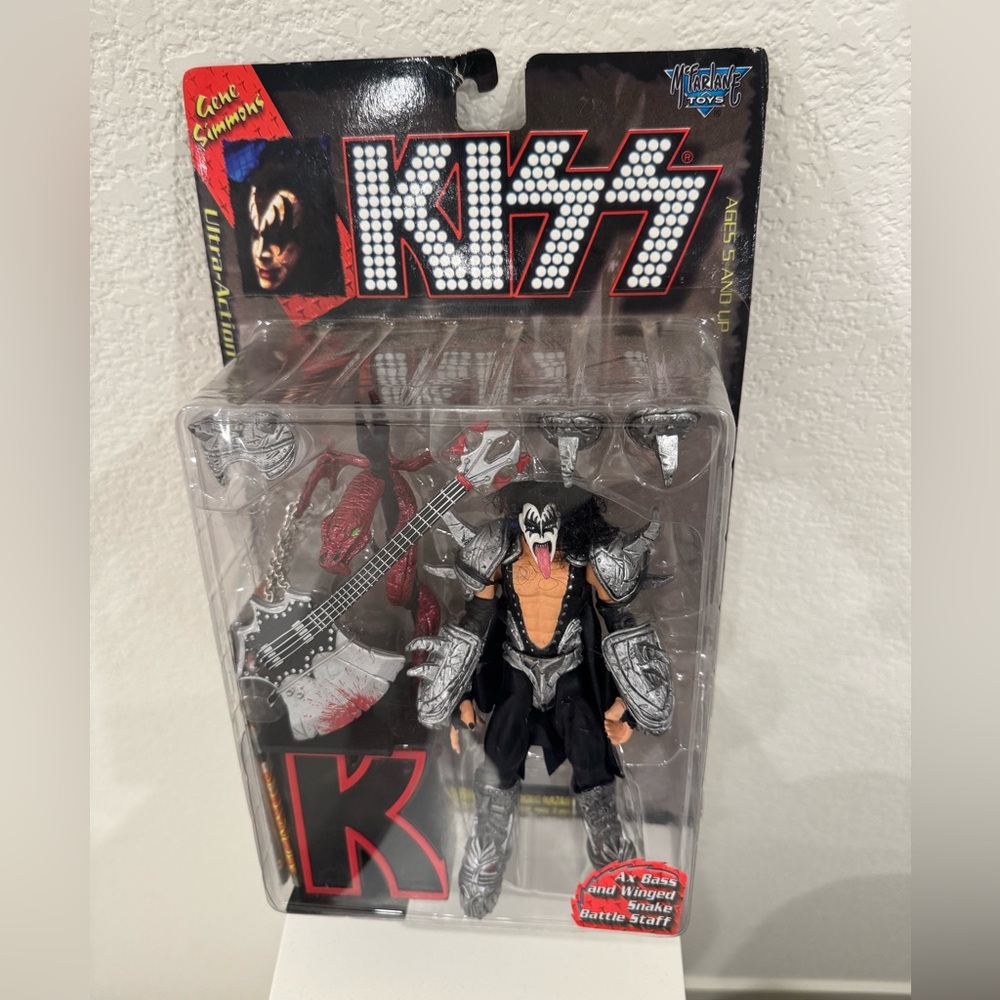 New in Box Collectible KISS Gene Simmons Figure
